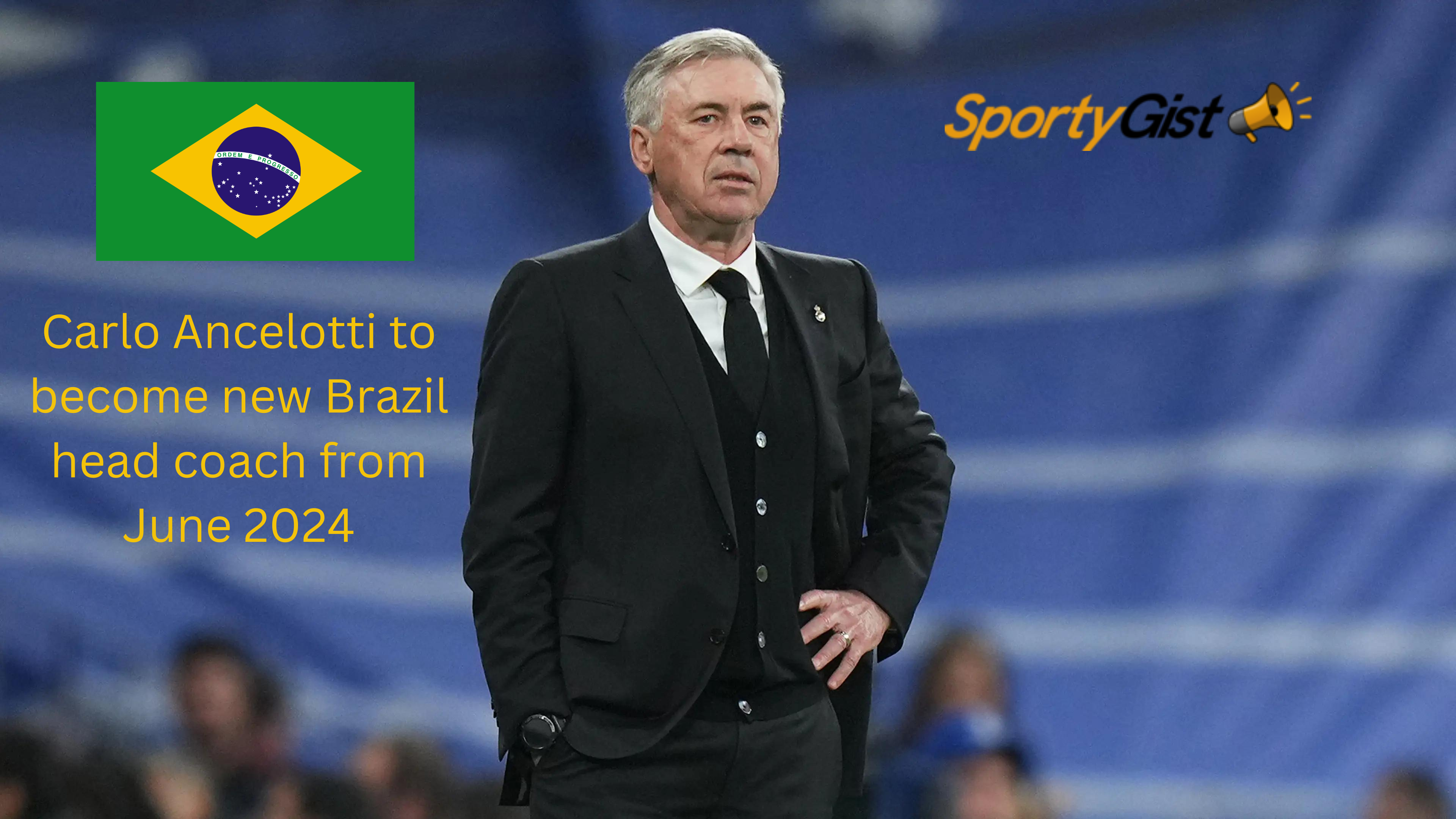 Carlo Ancelotti to become new Brazil head coach from 2024